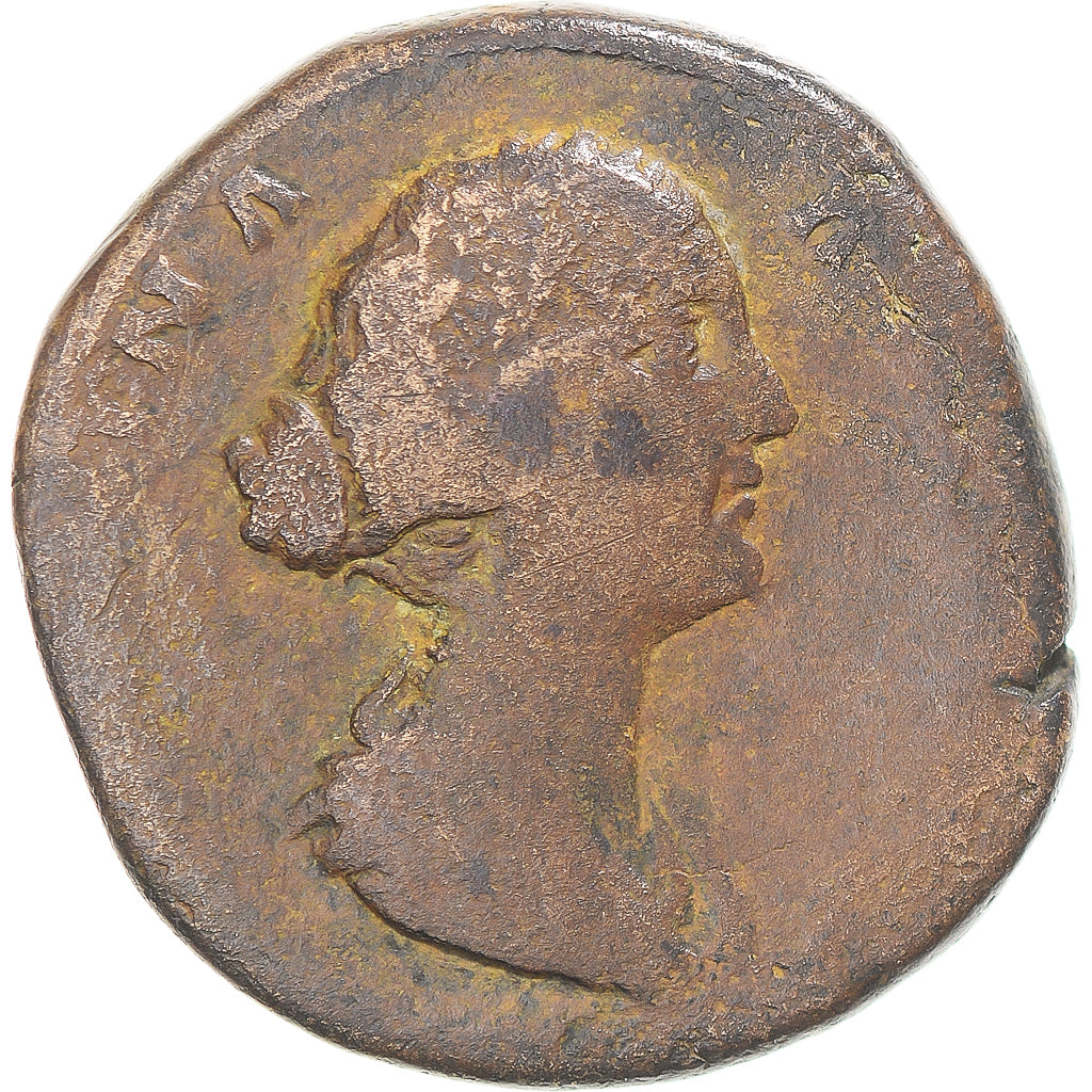 Moneta,
Faustyna II,
Sestercjusz