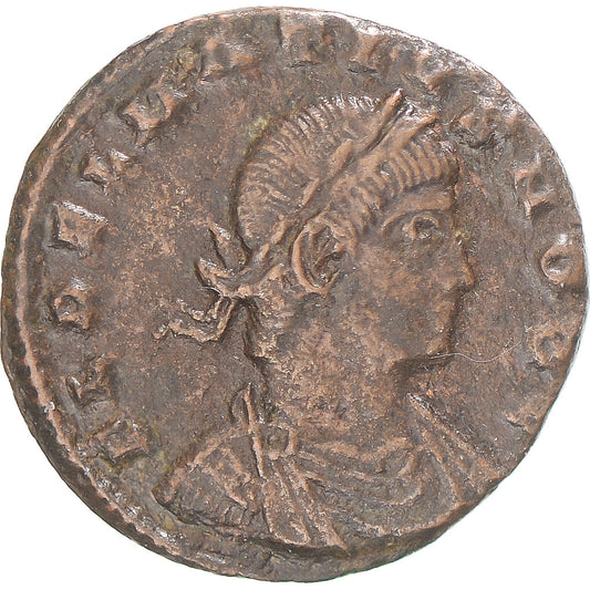 Moneta, 
  
  Delmatius, 
  
  Follis