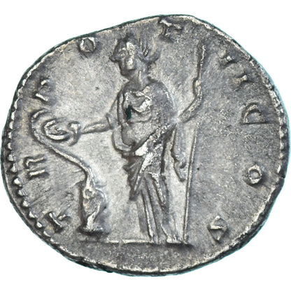 Moneta, 
  
  Kommodus, 
  
  Denar